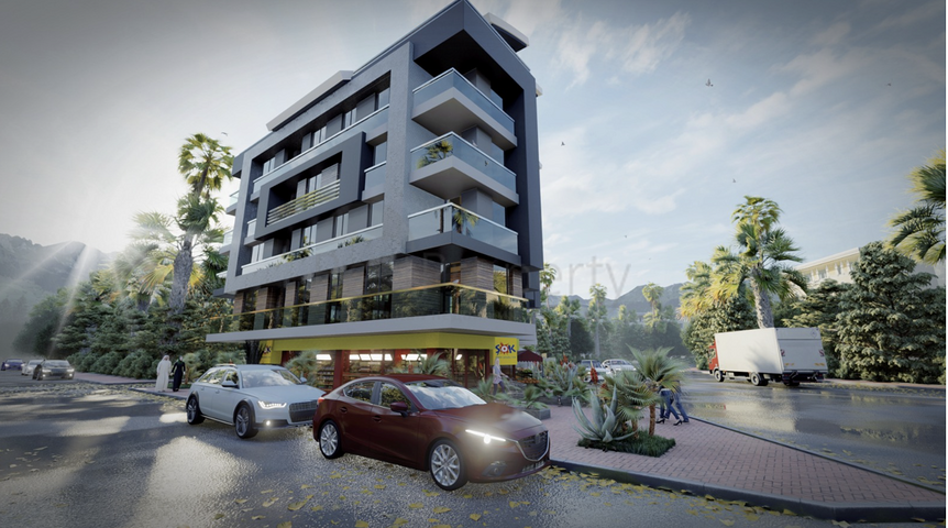 مشروع استثماري بأقساط بدون فوائد لمدة 12 شهر في أنطاليا