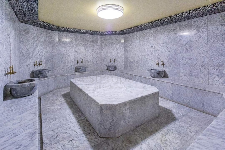 طابق مرتفع - شقة غرفة وصالة - ضمن مجمع سكني - في مهموتلار / الانيا 