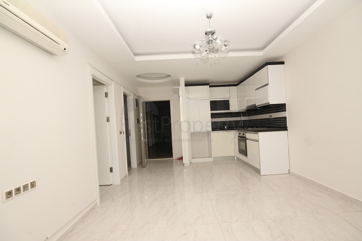 طابق مرتفع - شقة غرفة وصالة - ضمن مجمع سكني - في مهموتلار / الانيا 