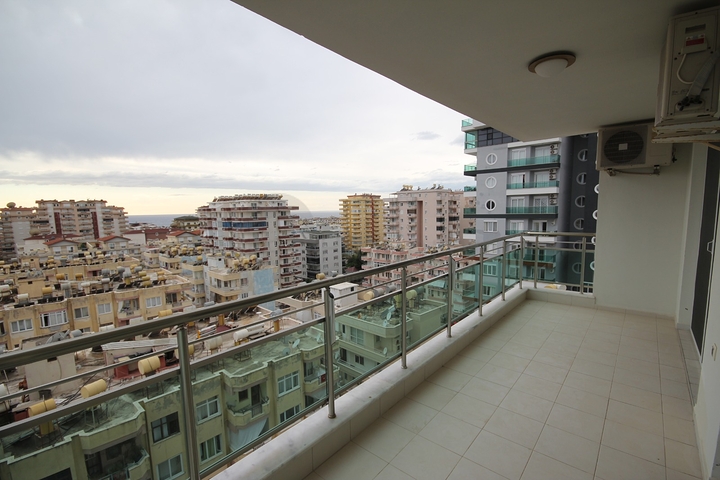 طابق مرتفع - شقة غرفة وصالة - ضمن مجمع سكني - في مهموتلار / الانيا 