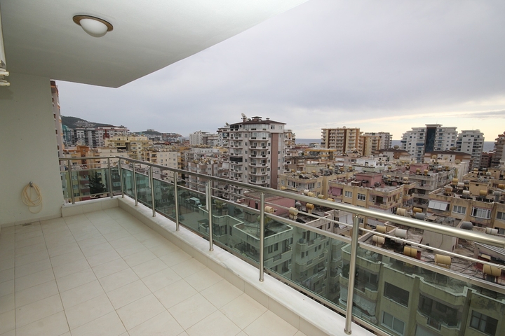 طابق مرتفع - شقة غرفة وصالة - ضمن مجمع سكني - في مهموتلار / الانيا 