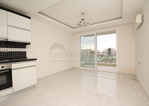 طابق مرتفع - شقة غرفة وصالة - ضمن مجمع سكني - في مهموتلار / الانيا 