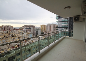 طابق مرتفع - شقة غرفة وصالة - ضمن مجمع سكني - في مهموتلار / الانيا 