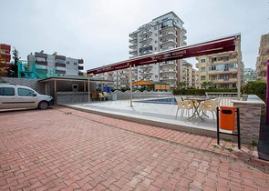 طابق مرتفع - شقة غرفة وصالة - ضمن مجمع سكني - في مهموتلار / الانيا 