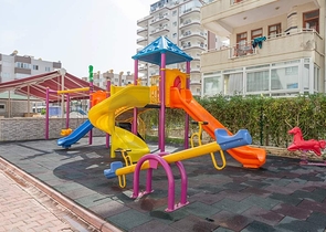 طابق مرتفع - شقة غرفة وصالة - ضمن مجمع سكني - في مهموتلار / الانيا 