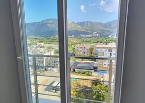 اطلالة جبلية - قريبة من الحدمات - شقق بتصميم غرفة وصالة - في مهموتلار /الانيا 