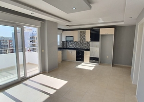 اطلالة جبلية - قريبة من الحدمات - شقق بتصميم غرفة وصالة - في مهموتلار /الانيا 