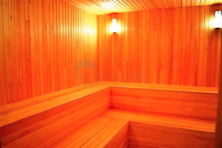 شقة مؤثثة - غرفة وصالة - ضمن مجمع سكني قريب من البحر - في مهموتلار / الانيا 