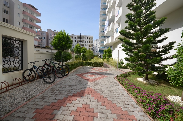 شقة مفروشة - تصميم غرفتين وصالة - 200 م عن البحر - في مهموتلار / الانيا 