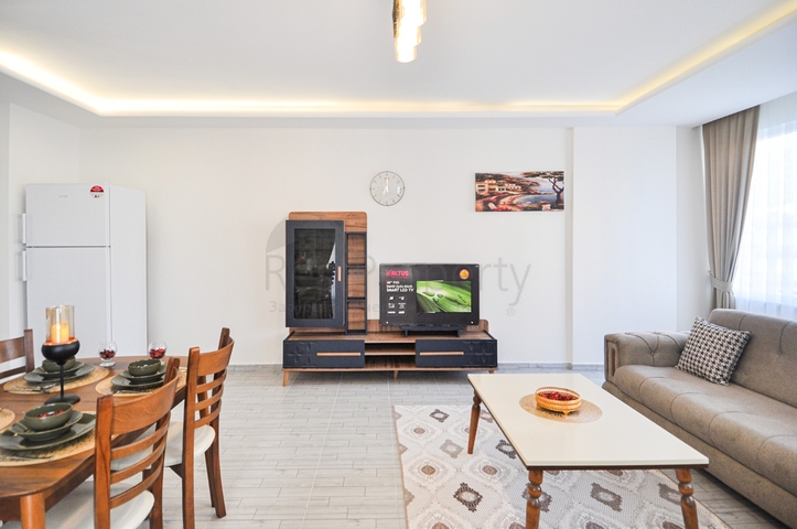 شقة مفروشة - غرفة وصالة - قريبة من البحر - في مهموتلار / الانيا 