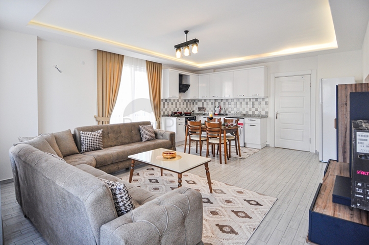 شقة مفروشة - غرفة وصالة - قريبة من البحر - في مهموتلار / الانيا 