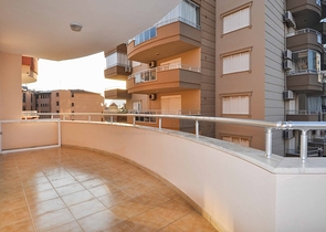 شقة مفروشة - غرفة وصالة - قريبة من البحر - في مهموتلار / الانيا 