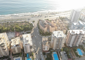 شقة مفروشة - غرفة وصالة - قريبة من البحر - في مهموتلار / الانيا 