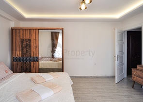 شقة مفروشة - غرفة وصالة - قريبة من البحر - في مهموتلار / الانيا 