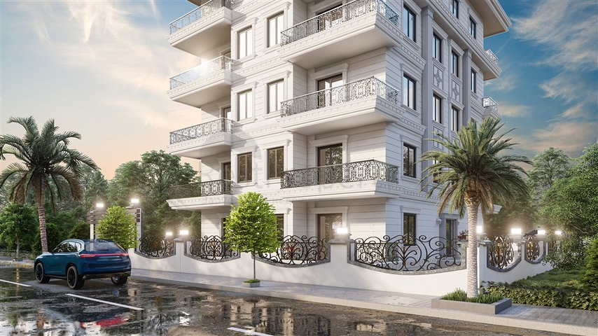 شقق بالاقساط - غرفة وصالة وغرفتبن وصالة - في مهموتلار / الانيا 