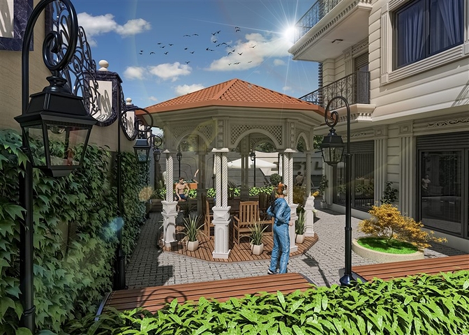 شقق بالاقساط - غرفة وصالة وغرفتبن وصالة - في مهموتلار / الانيا 