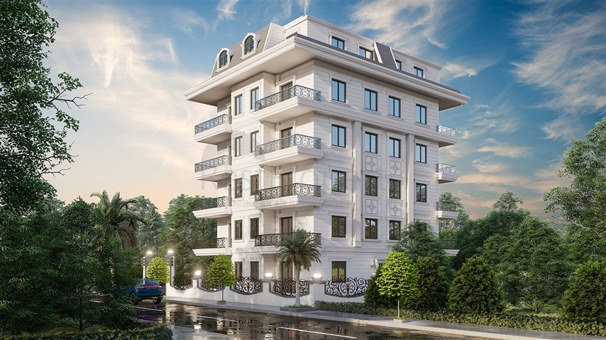 شقق بالاقساط - غرفة وصالة وغرفتبن وصالة - في مهموتلار / الانيا 