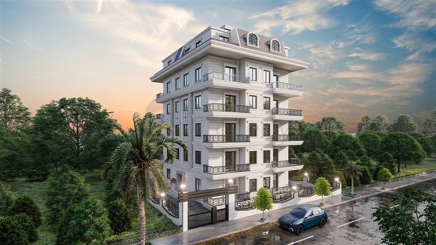 شقق بالاقساط - غرفة وصالة وغرفتبن وصالة - في مهموتلار / الانيا 