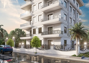 شقق بالاقساط - غرفة وصالة وغرفتبن وصالة - في مهموتلار / الانيا 