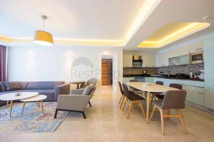 اطلالة بحرية - مجمع فاخر - شقة غرفتين وصالة - في كوناكليه / الانيا 