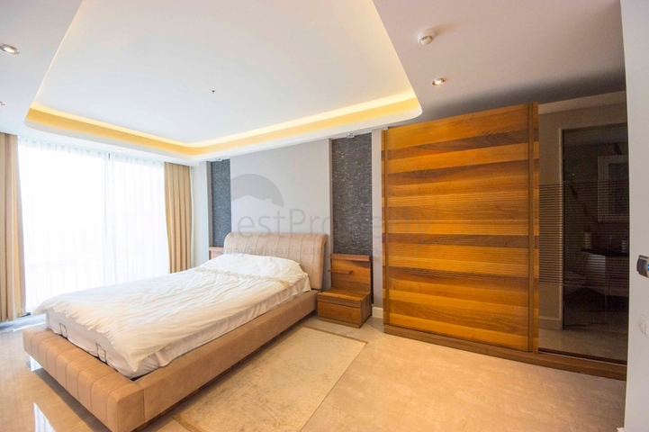 اطلالة بحرية - مجمع فاخر - شقة غرفتين وصالة - في كوناكليه / الانيا 