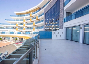 اطلالة بحرية - مجمع فاخر - شقة غرفتين وصالة - في كوناكليه / الانيا 