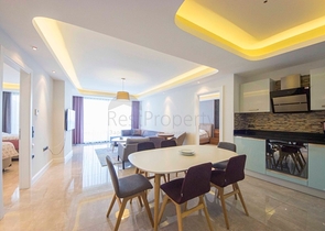 اطلالة بحرية - مجمع فاخر - شقة غرفتين وصالة - في كوناكليه / الانيا 