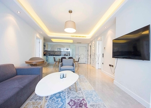 اطلالة بحرية - مجمع فاخر - شقة غرفتين وصالة - في كوناكليه / الانيا 