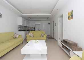 مناسبة للعطلات او الاقامة الدائمة - شقة غرفة وصالة مع الاثاث - في منطقة كاستل / الانيا 