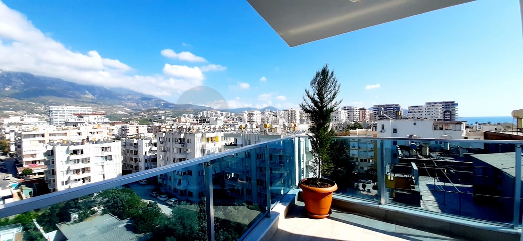 على البحر مباشرة - شقة فاخرة - تصميم غرفتين وصالة - مجمع فاخر - في مهموتلار / الانيا 