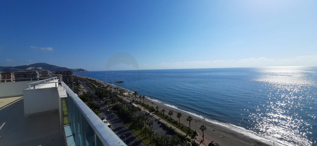 على البحر مباشرة - شقة فاخرة - تصميم غرفتين وصالة - مجمع فاخر - في مهموتلار / الانيا 