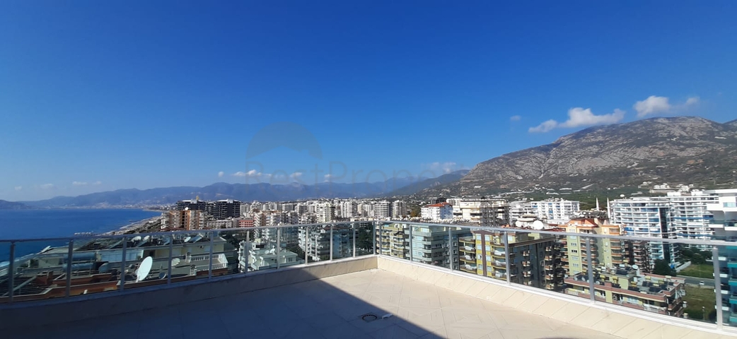 على البحر مباشرة - شقة فاخرة - تصميم غرفتين وصالة - مجمع فاخر - في مهموتلار / الانيا 