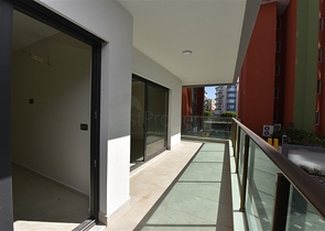 ضمن مجمع على البحر مباشرة - شقة غرفتين وصالة - ضمن مجمع - في مهموتلار / الانيا 