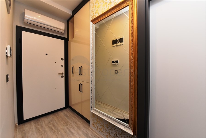 شقة غرفة وصالة - مفروشة - ضمن مجمع حديث 2020 - في مهموتلار / الانيا 