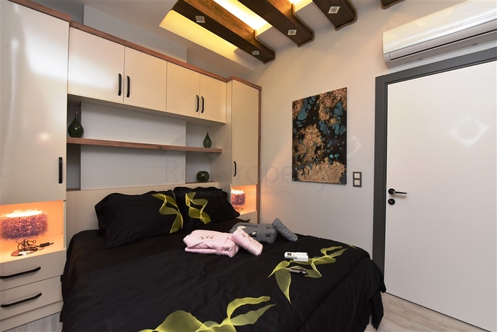 شقة غرفة وصالة - مفروشة - ضمن مجمع حديث 2020 - في مهموتلار / الانيا 