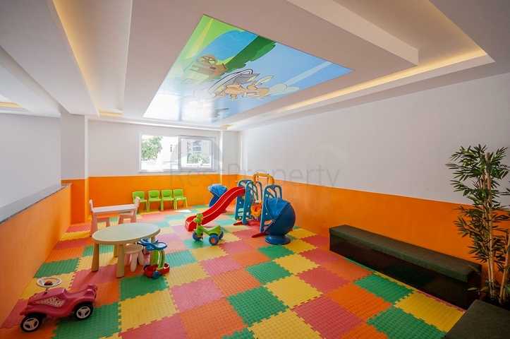 شقة غرفة وصالة - مفروشة - ضمن مجمع حديث 2020 - في مهموتلار / الانيا 