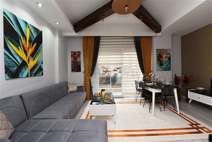 شقة غرفة وصالة - مفروشة - ضمن مجمع حديث 2020 - في مهموتلار / الانيا 