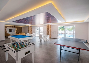 شقة غرفة وصالة - مفروشة - ضمن مجمع حديث 2020 - في مهموتلار / الانيا 