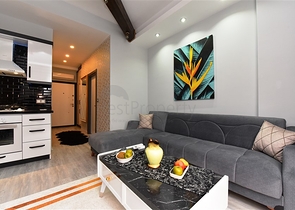 شقة غرفة وصالة - مفروشة - ضمن مجمع حديث 2020 - في مهموتلار / الانيا 