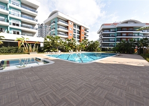 شقة  3 غرف وصالة - مطبخ منفصل -ضمن مجمع حديث - في اوبا / الانيا 