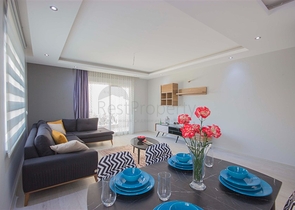 شقة غرفتين وصالة - مفروشة - في منطقة جيكجلي المركزية / الانيا 