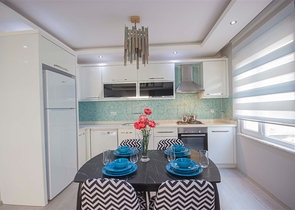 شقة غرفتين وصالة - مفروشة - في منطقة جيكجلي المركزية / الانيا 