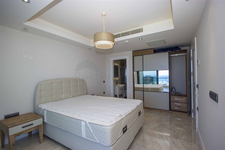 اطلالة بحر - مجمع فاخر - شقة غرفتين وصالة - في كوناكليه / الانيا 