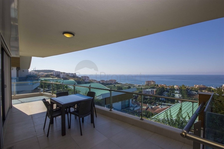 اطلالة بحر - مجمع فاخر - شقة غرفتين وصالة - في كوناكليه / الانيا 