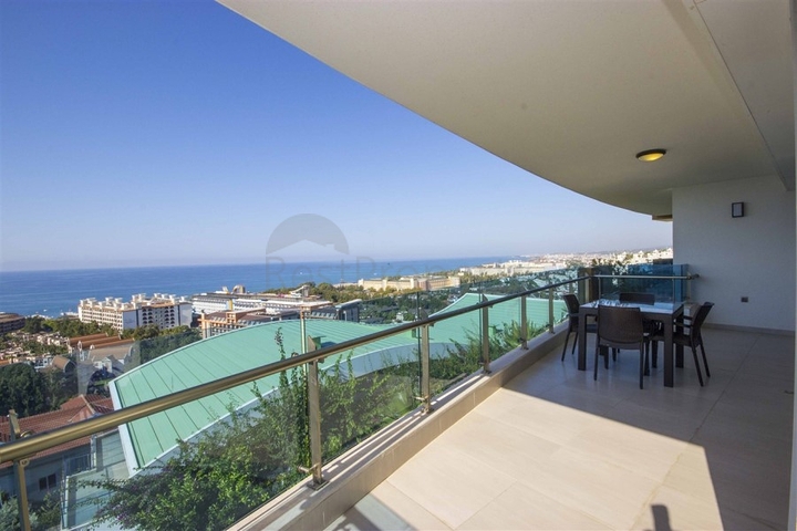 اطلالة بحر - مجمع فاخر - شقة غرفتين وصالة - في كوناكليه / الانيا 