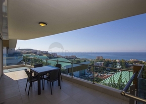 اطلالة بحر - مجمع فاخر - شقة غرفتين وصالة - في كوناكليه / الانيا 