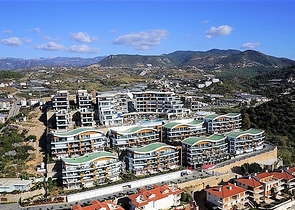 اطلالة بحر - مجمع فاخر - شقة غرفتين وصالة - في كوناكليه / الانيا 