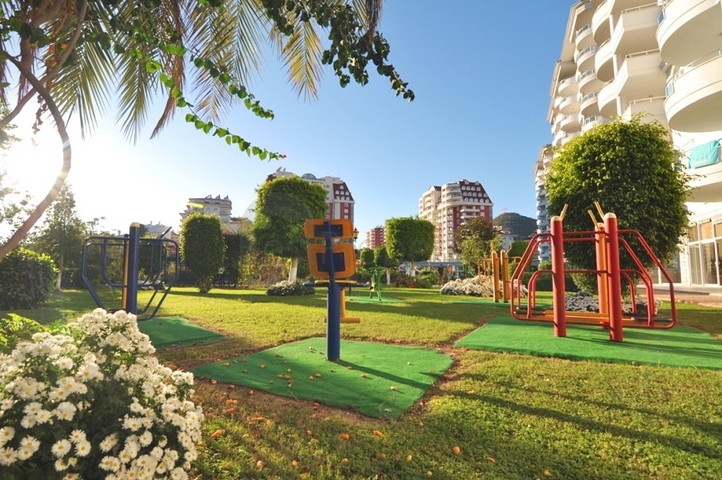 اطلالة جبلية خلابة - شقة عائلية 2 غرفة وصالة - ضمن مجمع سكني في منطقة هادئة وقريبة من المركز - جيكجلي / الانيا