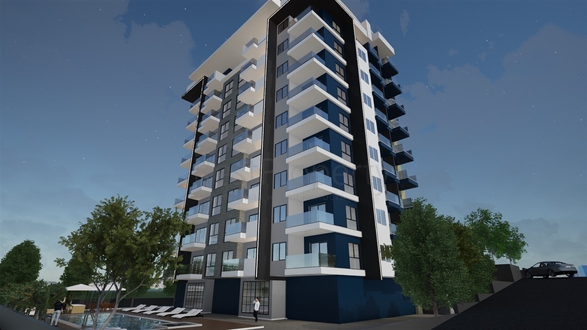 بالاقساط دون فوائد - شقق قيد الانشاء - في مهموتلار / الانيا 