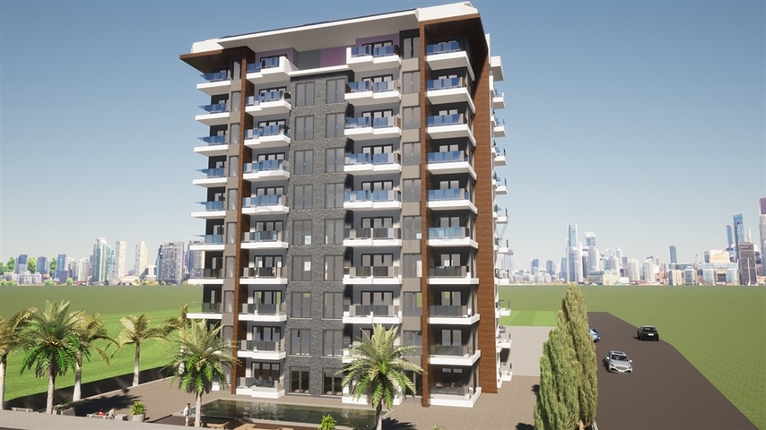 بالاقساط دون فوائد - شقق قيد الانشاء - في مهموتلار / الانيا 